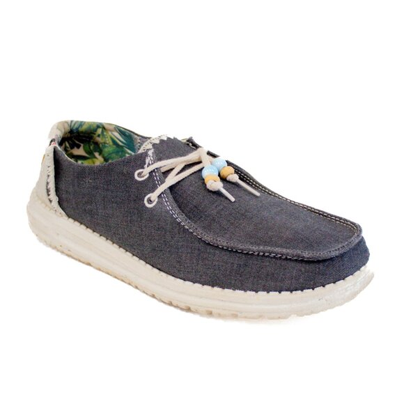 Hey Dude Shoes - Hey Dude Wendy Natural Women's Shoes Size 9
